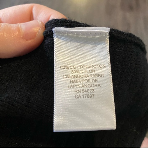 Banana Republic Dress Angora Blend soft little black dress - Picture 8 of 9